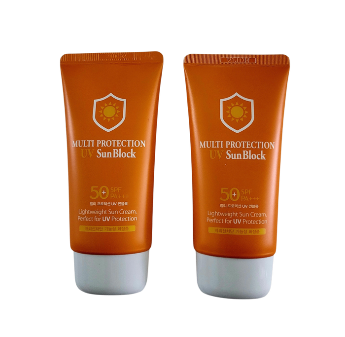 3W CLINIC Multi Protection UV Sun Block SPF 50 PA +++ Duo