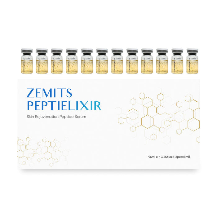 Zemits PeptiElixir 12 ampoules professional peptide serum set