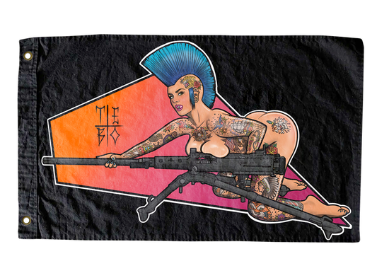 50 Cal Punk Flag