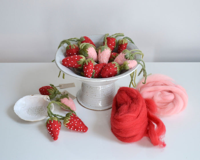 5.24.25 Felted Strawberries with Michelle Provencal