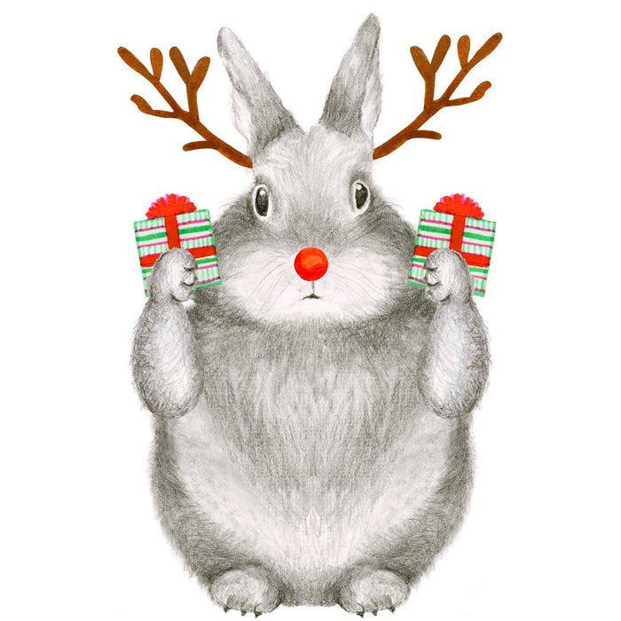 6 Pack- Reindeer Bunny