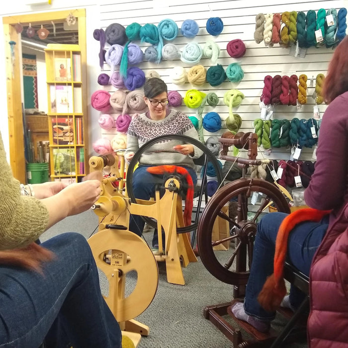 7.11.26 Long Draw Woolen Spinning with Melanie Duarte