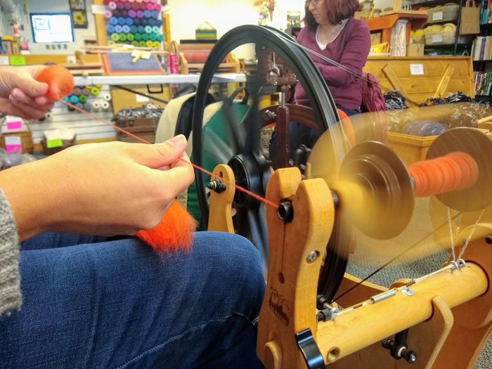 7.11.26 Long Draw Woolen Spinning with Melanie Duarte