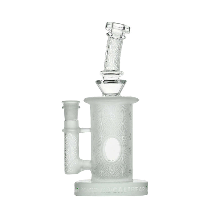 8" Sandblasted Straight Dab Rig
