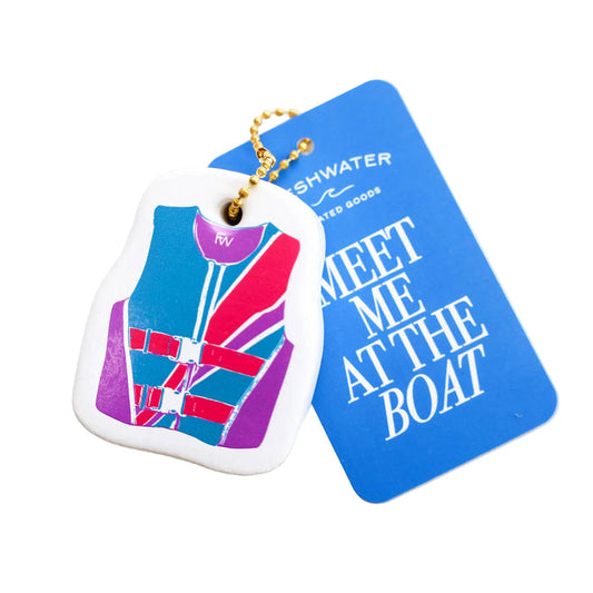 '90s Lifejacket Floating Keychain