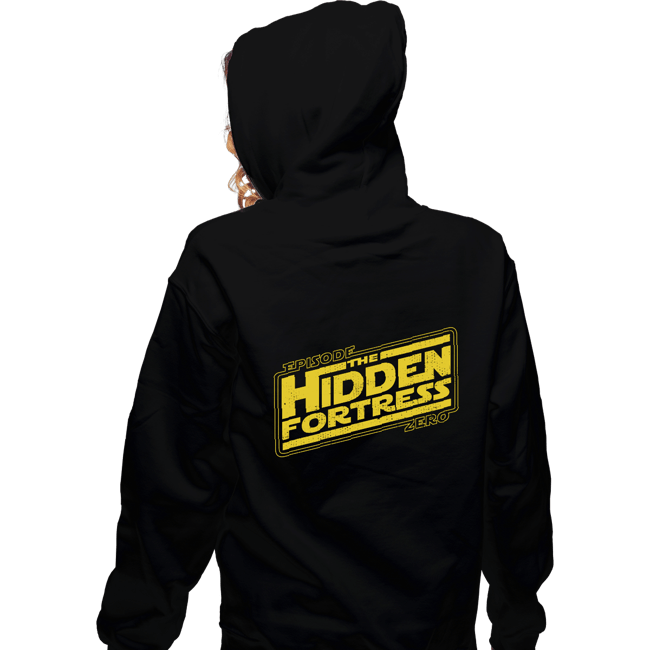 Zippered Hoodies, Unisex / Small / Black