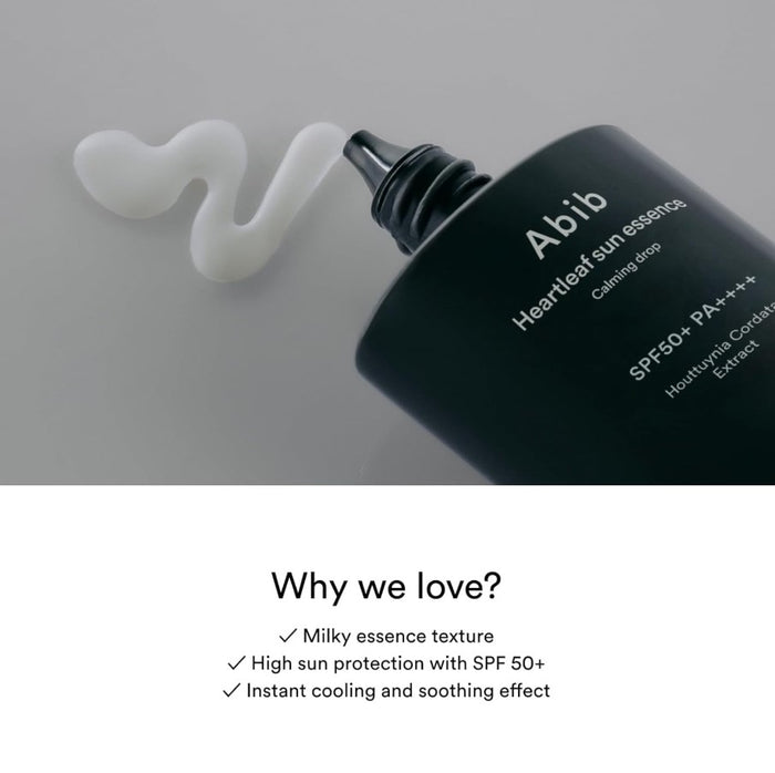 Abib Sedum Heartleaf Sun Essence SPF50+