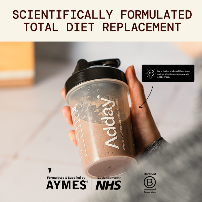 Adday Chocolate & Caramel Flavoured Shake 7 Sachets