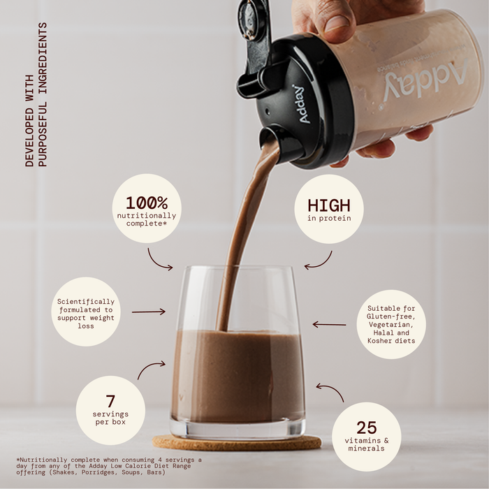 Adday Chocolate Flavoured Shake 7 Sachets