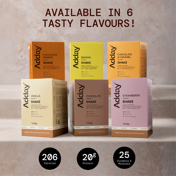 Adday Chocolate Flavoured Shake 7 Sachets