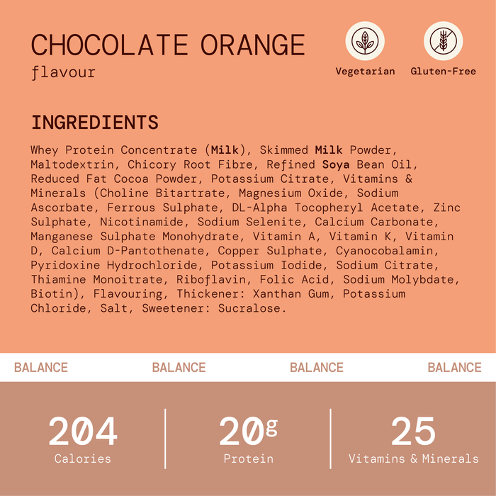 Adday Chocolate Orange Flavoured Shake 7 Sachets