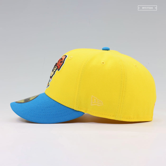 AKRON RUBBERDUCKS X BARBERTON FRIED CHICKEN AND HOT RICE POLLOS HERMANOS NEW ERA HAT