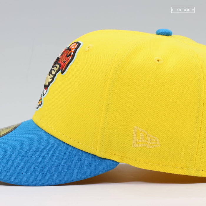 AKRON RUBBERDUCKS X BARBERTON FRIED CHICKEN AND HOT RICE POLLOS HERMANOS NEW ERA HAT