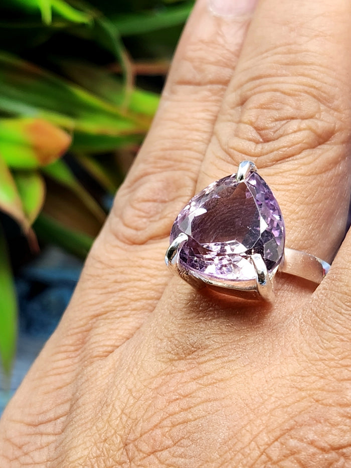 Ametrine Ring in 925 Silver : Ametrine Radiance | Mothers day gift | Crystal Jewelry | Gemstone Finger ring