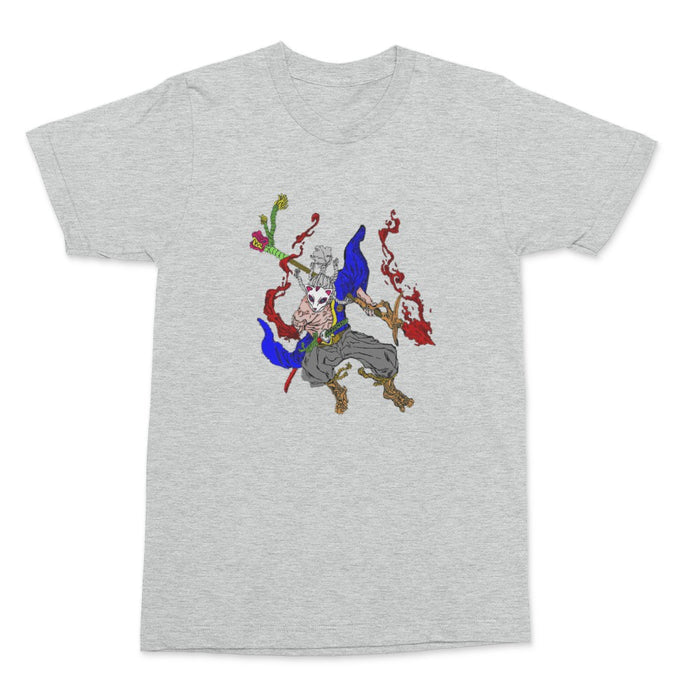 Anime Kitsune Samurai Warrior