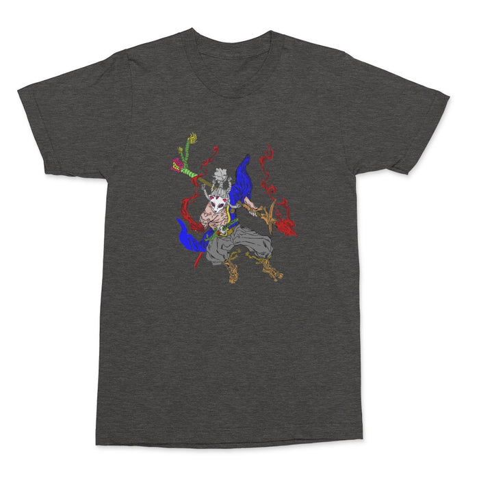 Anime Kitsune Samurai Warrior