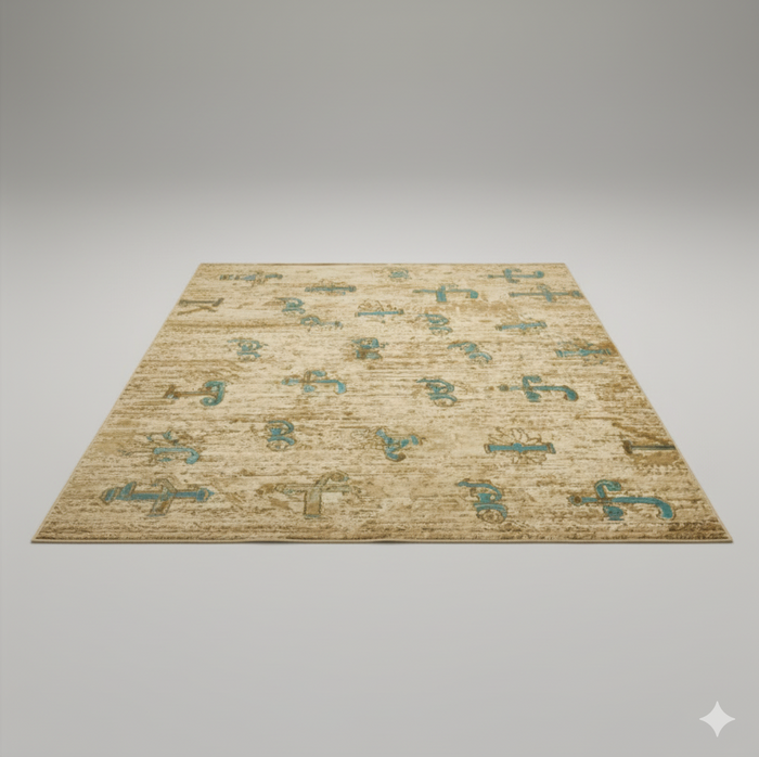 Ankh & Lotus Area Rug