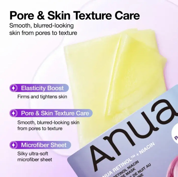 Anua Kpop Demon Hunters Retinol Niacin Night Care Mask Anua