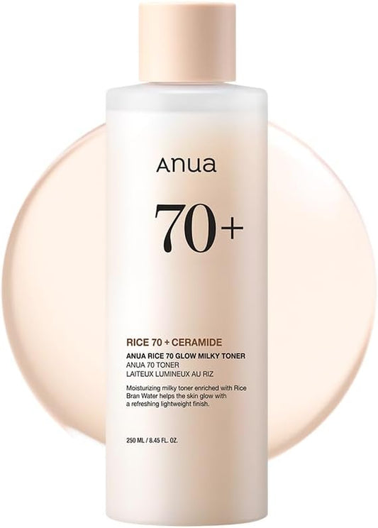 ANUA Rice 70 Glow Milky Toner 250ml / 8.45 fl. oz.