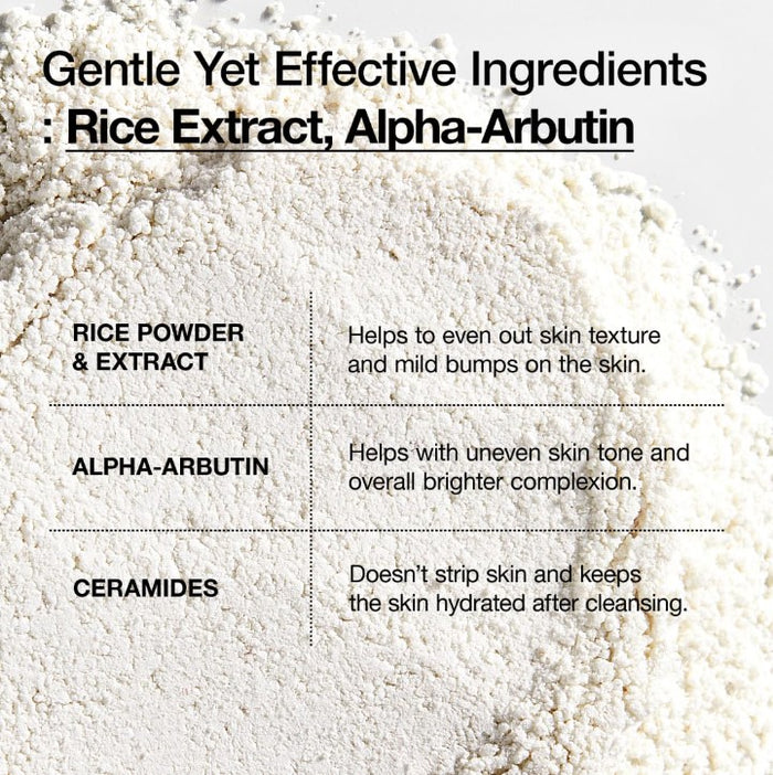 Anua Rice  + Ceramide Enzyme Brightening Cleansing Powder 40ml / 1.41 fl. oz.