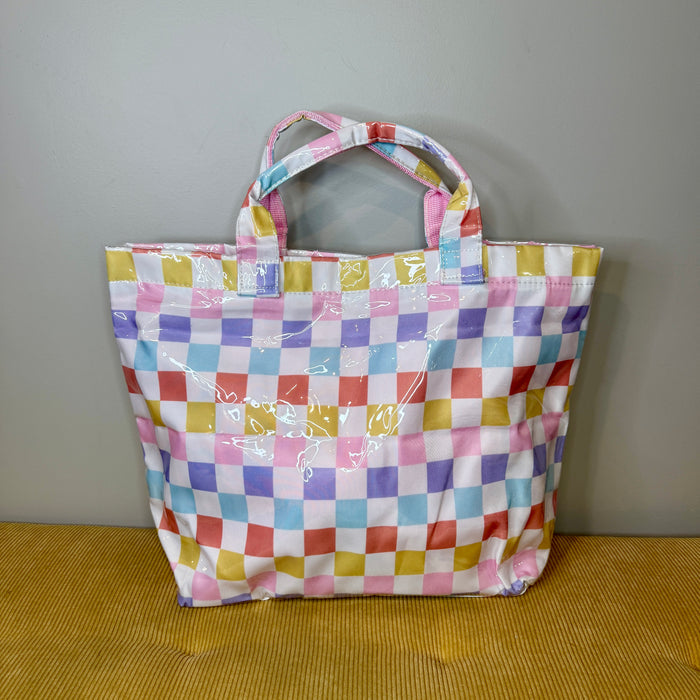 April Vinyl Tote Bag - New Designs