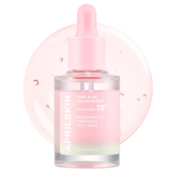 Aprilskin Pink Aloe Mucin Serum 1.01 fl.oz (30ml)