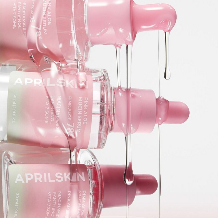 Aprilskin Pink Aloe Mucin Serum 1.01 fl.oz (30ml)