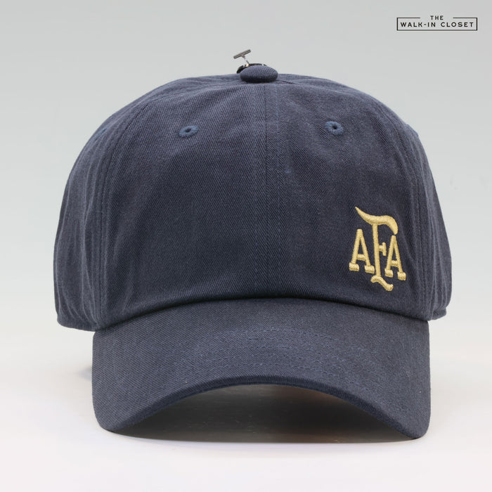 ADIDAS ARGENTINA 'AFA' FOOTBALL INDIGO 2026 FIFA WORLD CUP ADJUSTABLE DAD HAT