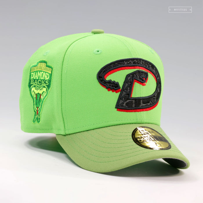 ARIZONA DIAMONDBACKS 1998 INAUGURAL SEASON KOBE VI PROTRO GRINCH INSPIRED NEW ERA CAP