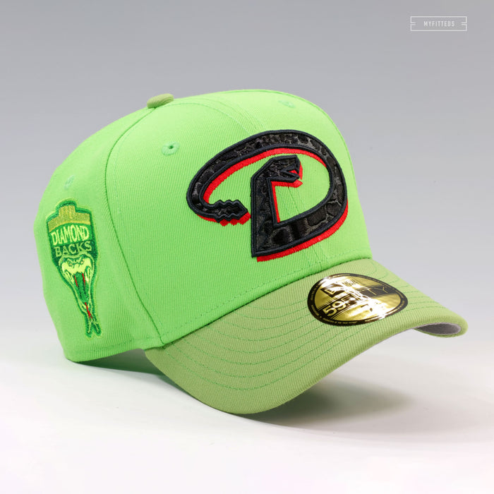 ARIZONA DIAMONDBACKS 1998 INAUGURAL SEASON KOBE VI PROTRO GRINCH INSPIRED NEW ERA CAP