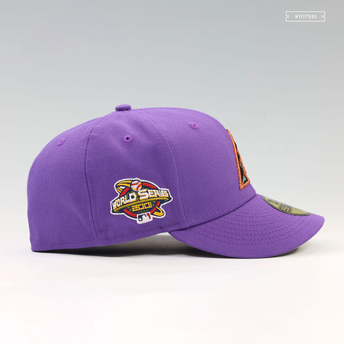 ARIZONA DIAMONDBACKS 2001 WORLD SERIES RETRO ALTERNATE NEW ERA FITTED CAP
