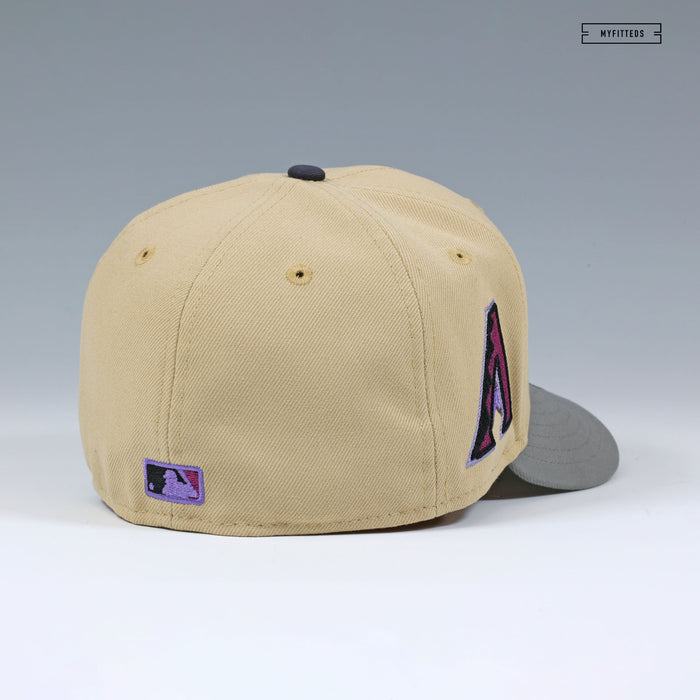 ARIZONA DIAMONDBACKS CROCHET CHAIN STITCHED OROCHIMARU INSPIRED NEW ERA FITTED CAP