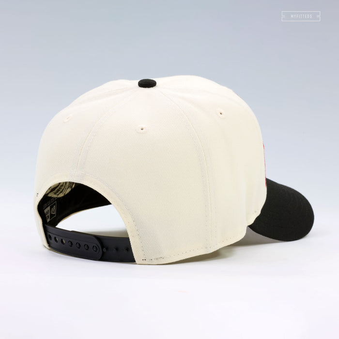 ARIZONA DIAMONDBACKS TEAM ARCHIVE OFF WHITE NEW ERA 9FIFTY SNAPBACK HAT