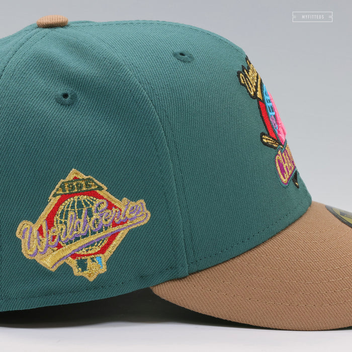 ATLANTA BRAVES 1995 WORLD SERIES CHAMPIONS ATLANTA 1996 OLYMPICS INSPIRED NEW ERA CAP