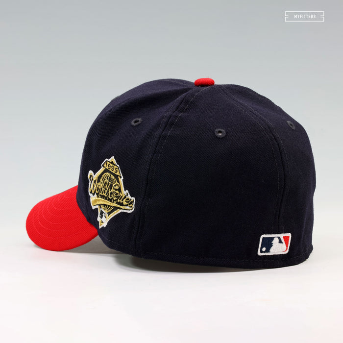 ATLANTA BRAVES 1995 WORLD SERIES CLASSIC EDITION WOOL NEW ERA FITTED CAP