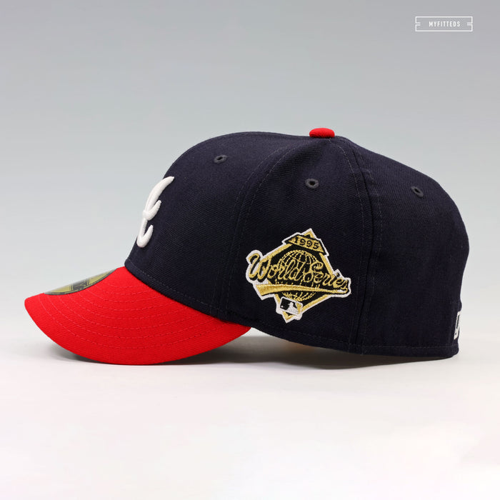 ATLANTA BRAVES 1995 WORLD SERIES CLASSIC EDITION WOOL NEW ERA FITTED CAP