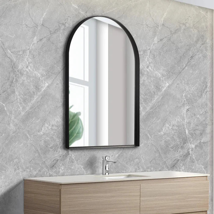 Aura Arch Aluminum Framed Bathroom Mirror 600×900mm