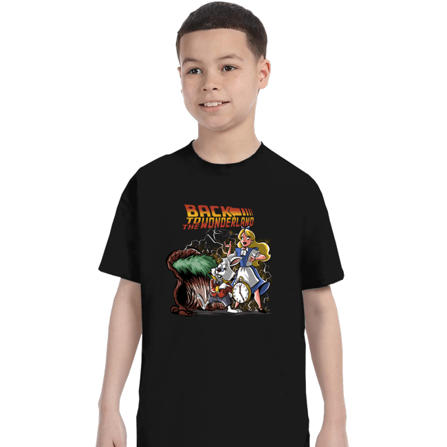Daily_Deal_Shirts T-Shirts, Youth / XS / Black Back To The Wonderland