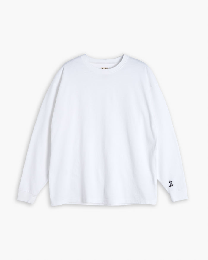 Baseball T Heavy Open End Jersey White