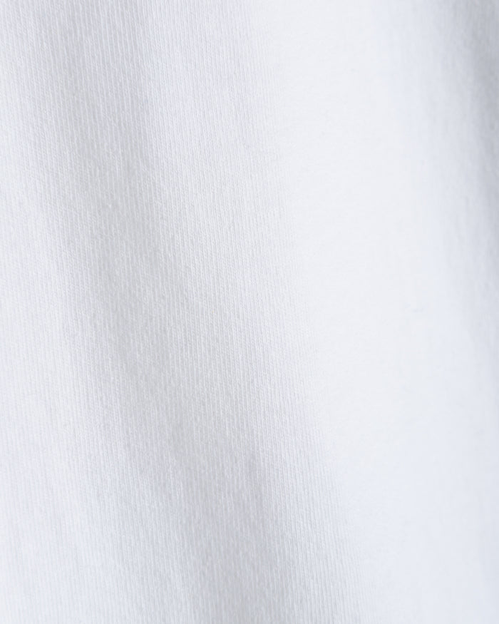 Baseball T Heavy Open End Jersey White
