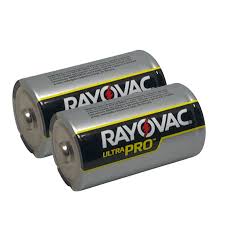 BATTERY/D CELL BATTERY/2 PACK