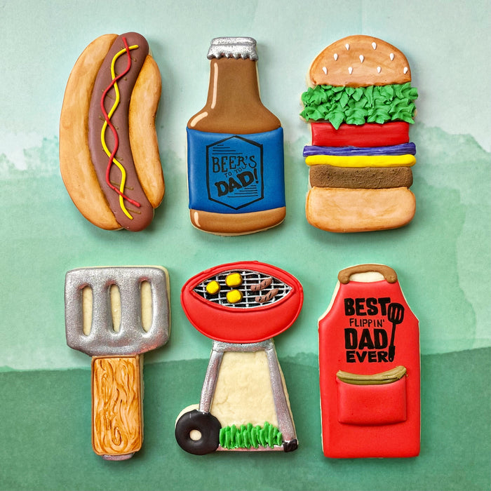 BBQ Collection - 4 Inch Tall Cookie Cutters