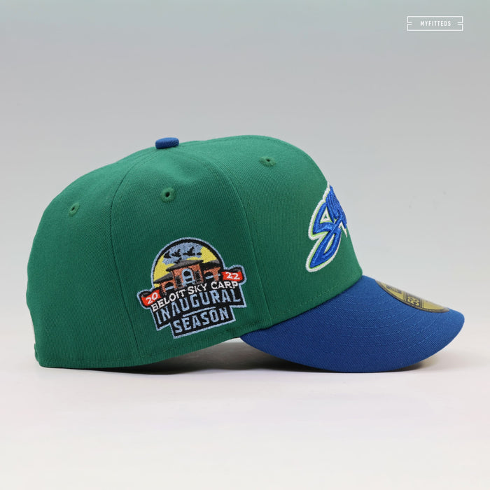BELOIT SNAPPERS X BELOIT SKY CARP 2022 INAUGURAL SEASON NEW ERA FITTED HAT