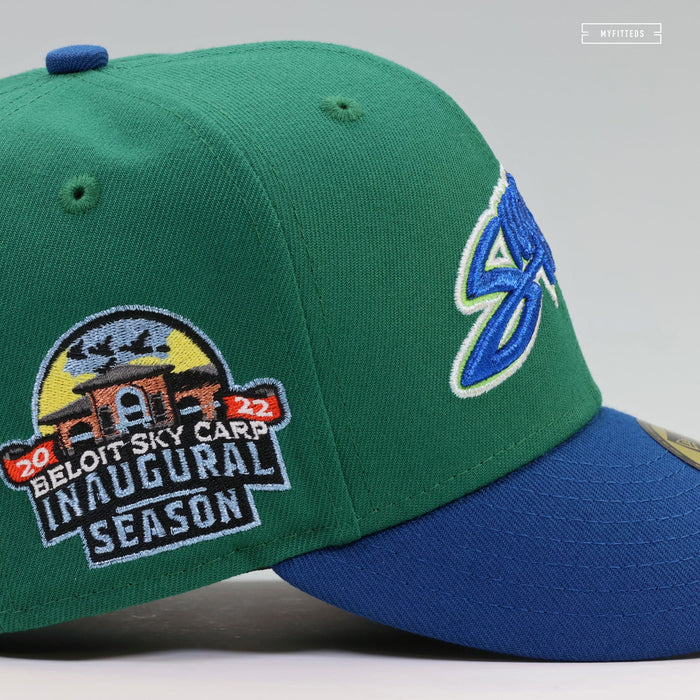BELOIT SNAPPERS X BELOIT SKY CARP 2022 INAUGURAL SEASON NEW ERA FITTED HAT