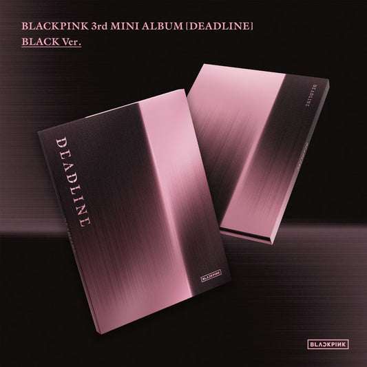 [BLACKPINK] BLACKPINK 3rd MINI ALBUM [DEADLINE] BLACK Ver.- [PRE-ORDER]-Luxiface.com