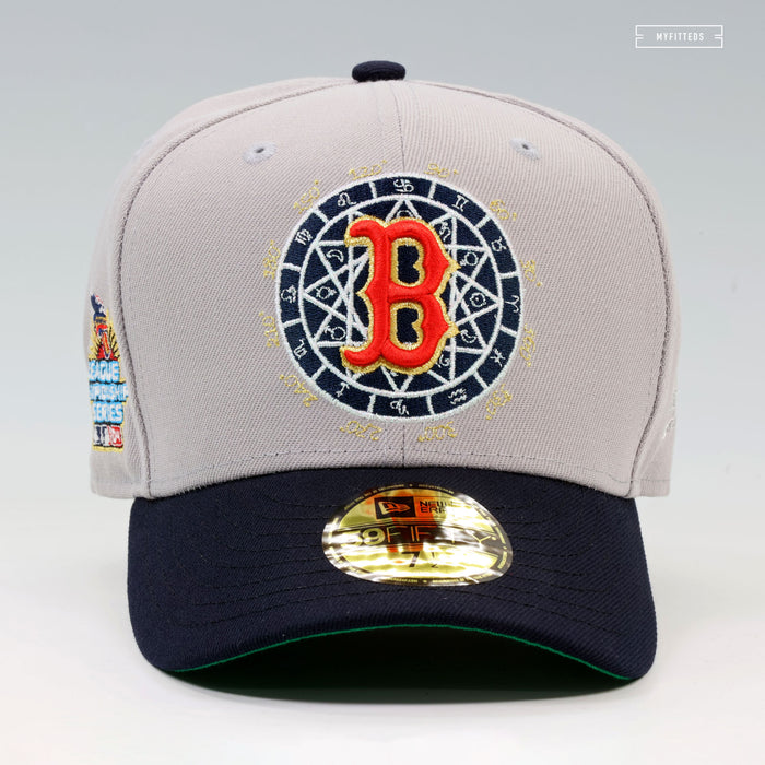 BOSTON RED SOX 2004 LEAGUE CHAMPIONSHIP SERIES ON THE ROAD NEW ERA FITTED HAT