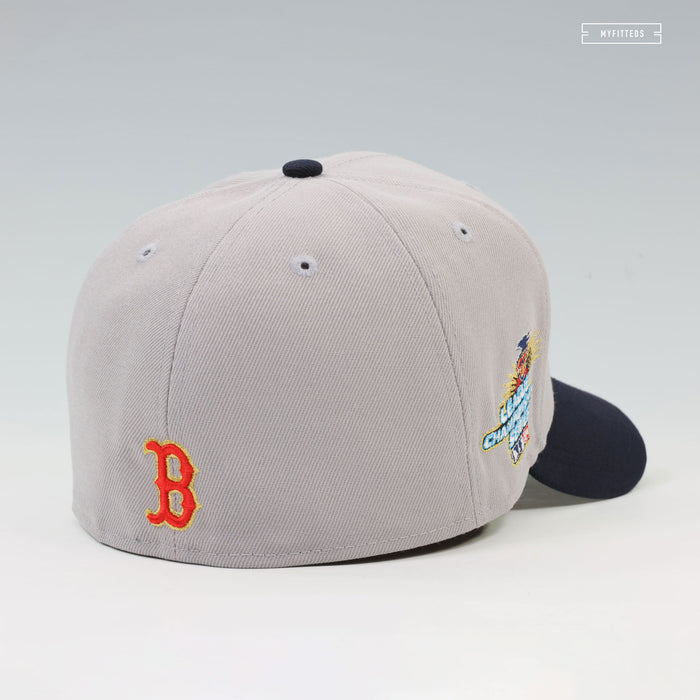 BOSTON RED SOX 2004 LEAGUE CHAMPIONSHIP SERIES ON THE ROAD NEW ERA FITTED HAT