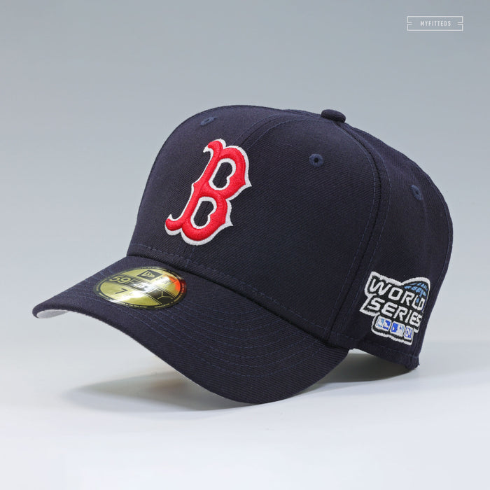 BOSTON RED SOX 2004 WORLD SERIES COOPERSTOWN WOOL NEW ERA FITTED CAP