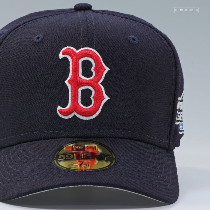 BOSTON RED SOX 2004 WORLD SERIES COOPERSTOWN WOOL NEW ERA FITTED CAP