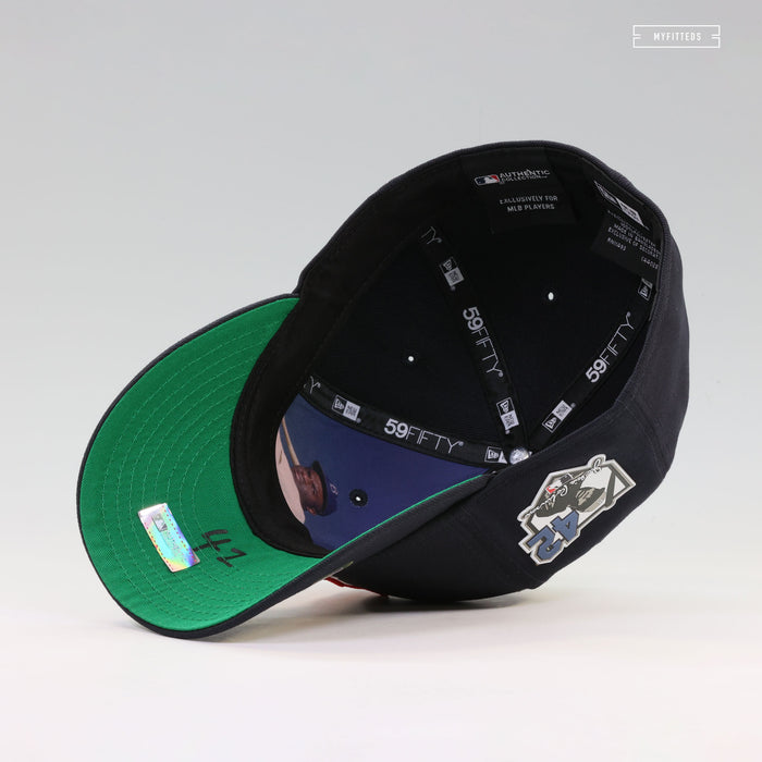 BOSTON RED SOX 2026 JACKIE ROBINSON DAY #42 ON-FIELD NEW ERA FITTED CAP